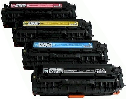 hp cp2025dn toner cc530a cc531a cc532a cc533a1 laser toner cartridge on sale